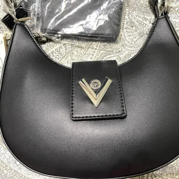 Valentino Orlandi Vegan Crescent Crossbody Bag - Picture 1 of 5